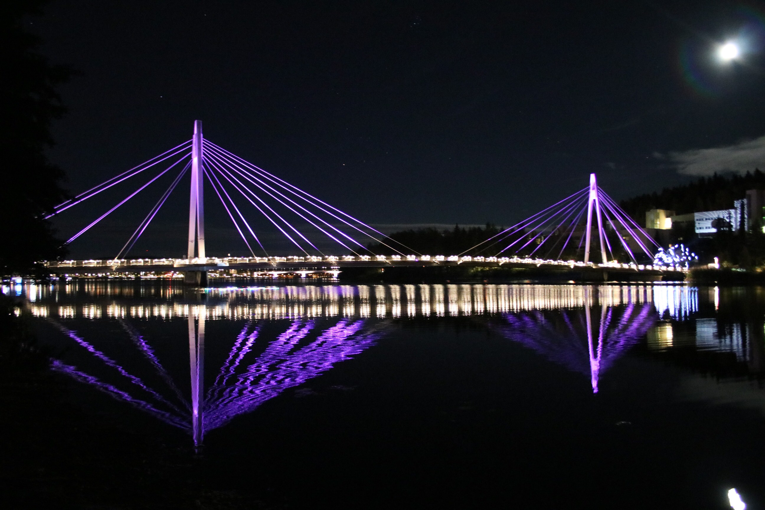 LED lighting installation by Finland Lighting